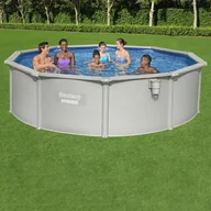 Baseny ogrodowe - Bestway Basen Hydrium z akcesoriami, 460x120 cm - miniaturka - grafika 1