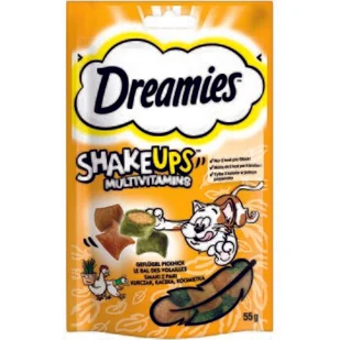 Dreamies ShakeUps 6 x 55 g Piknik drobiowy - Przysmaki dla kotów - miniaturka - grafika 1
