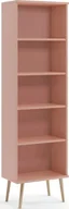 Regały - Regał LEBEL różowy MELIMEBLE - miniaturka - grafika 1