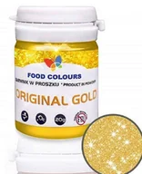 Dodatki do ciast w proszku - Brokat w proszku Original Gold 20 g Food colours - miniaturka - grafika 1