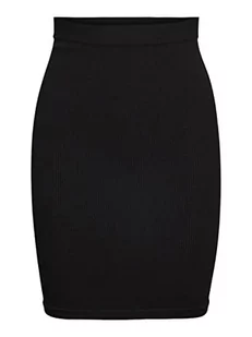 Vero Moda VMEVE Short Skirt Damska spódnica do formowania, czarna, XS-S, Czarny - Spódnice - miniaturka - grafika 1