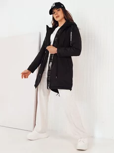 Kurtka damska parka VERCHA czarna Dstreet TY4259-L - Kurtki damskie - miniaturka - grafika 1