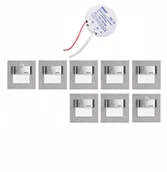 Żarówki tradycyjne - Oprawy schodowe 6 zasilacz +2 z czujnikiem ruchu - miniaturka - grafika 1