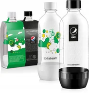 Akcesoria i części AGD - 2x Butelki Sodastream 1L Do Saturatora Pepsi Max i 7UP - miniaturka - grafika 1
