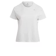 Koszulki i topy damskie - Adidas Koszulka damska Heat Rdy biały 5XL GK6201 - miniaturka - grafika 1