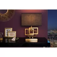 Lampy stojące - Invicta Interior Lampa stołowa leonor 56cm złota 39098 - miniaturka - grafika 1
