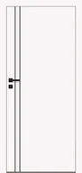 Drzwi wewnętrzne - Dre Drzwi Wewnętrzne Pełne Nova - Cell 70 Okleina Biała Mat - miniaturka - grafika 1