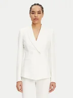 Marynarki i żakiety damskie - Patrizia Pepe Marynarka 2S1528 A411 W146 Biały Regular Fit - miniaturka - grafika 1