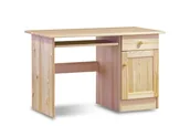 Biurka - Biurko LISSO *sosna naturalna, 110x75x60, lite drewno sosnowe 2,2-2,5 cm - miniaturka - grafika 1