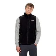 Garnitury - Berghaus Męska kamizelka polarowa Interactive Prism Polartec, czarna, XS - miniaturka - grafika 1