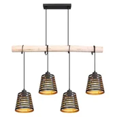 Lampy sufitowe - Globo Lighting Lampa wisząca ABLONA 15451-4H Globo 15451-4H - miniaturka - grafika 1