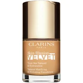 Podkłady do twarzy - Clarins Skin Illusion Velvet Podkład 30 ml - Nr 112.3 N - miniaturka - grafika 1