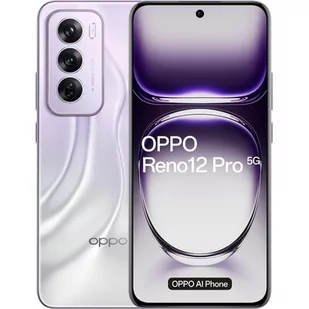 Oppo Reno 12 Pro 12/256GB 5G Srebrny - Telefony komórkowe - miniaturka - grafika 1