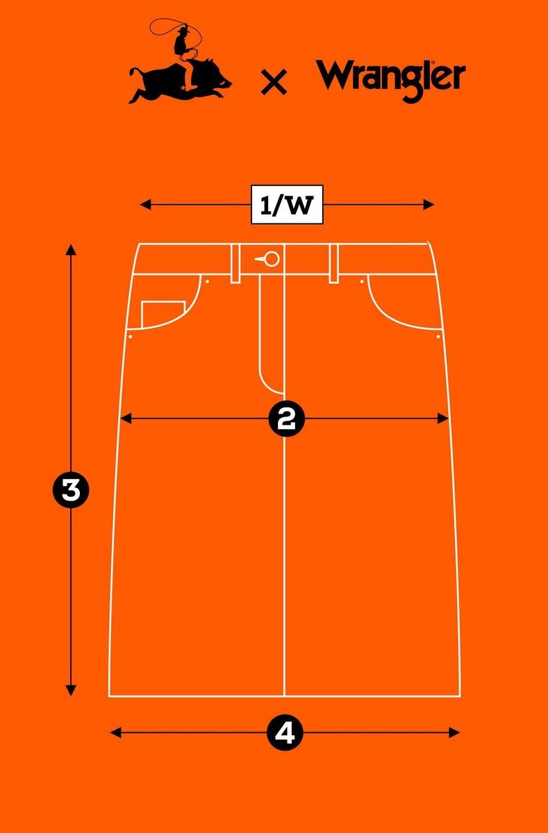 Wrangler PENCIL SKIRT ołówkowa jeansowa spódnica rozcięcie z przodu XL