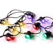 Oświetlenie świąteczne - Platinet Lampki choinkowe  PLATINET OUTDOOR LED TRANSPARENT MULTICOLOR LIGHT 10 BULBS IP44 POWER SUPPLY [44772] - miniaturka - grafika 1