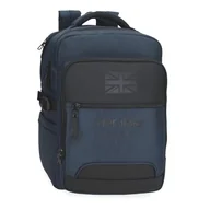 Torby na laptopy - Pepe Jeans Bromley Plecak na Laptopa 15,6 cala Niebieski 28 x 40 x 16 cm Poliester 17,92 l by Joumma Bags, Niebieski, Talla única, plecak na laptopa - miniaturka - grafika 1