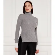 Swetry damskie - Pinko Wełniany sweter KANAANI | Regular Fit | z dodatkiem kaszmiru - miniaturka - grafika 1