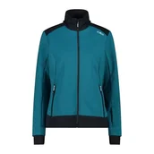 Kurtki damskie - CMP - Damska kurtka z kapturem na stałe, sparowana softshell 52 - miniaturka - grafika 1