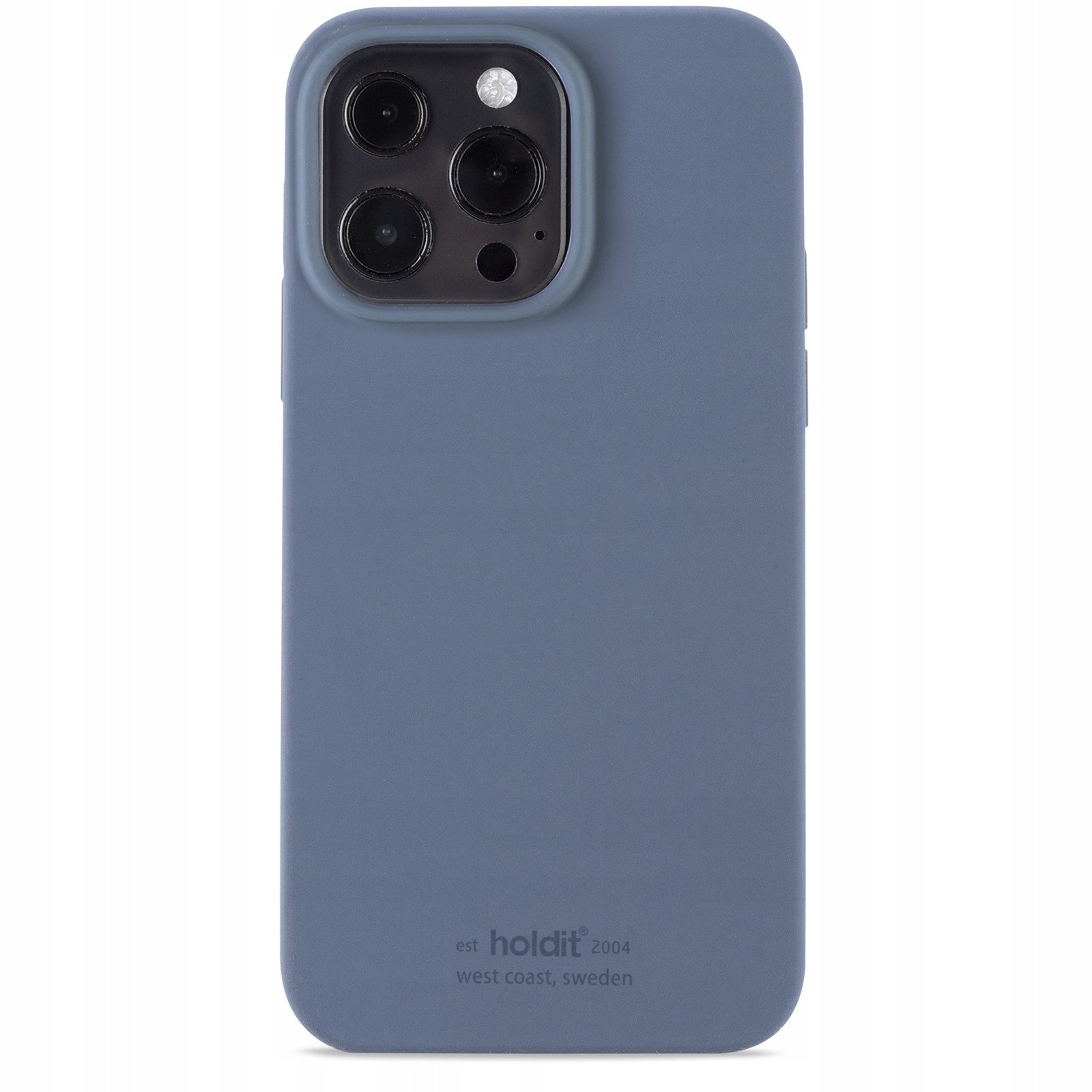 Holdit Silicone Case iPhone 13 Pro Pacific Blue