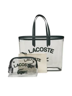 Lacoste Torebka NF4930AS Przezroczysty - Torebki damskie - miniaturka - grafika 1
