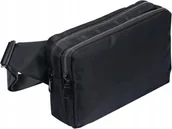 Nerki - Torba Biodrowa Saszetka Czarna z Regulowanym Paskiem - miniaturka - grafika 1