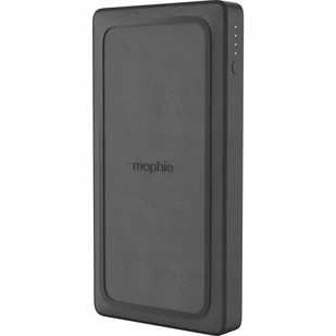 Mophie Powerbank z ładowaniem indukcyjnym Powerstation 10k USB-C, USB-A 10000 mAh PD, QC, czarny - Powerbanki - miniaturka - grafika 1