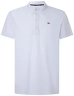 Koszulki męskie - Pepe Jeans Męska koszulka polo Jimmy, Biały (biały), XS - miniaturka - grafika 1