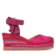 Espadryle damskie - Espadryle Alma En Pena V251060 Różowy - miniaturka - grafika 1