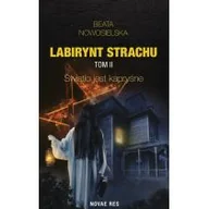 Powieści sensacyjne - Światło Jest Kapryśne Labirynt Strachu Tom 2 Beata Nowosielska - miniaturka - grafika 1