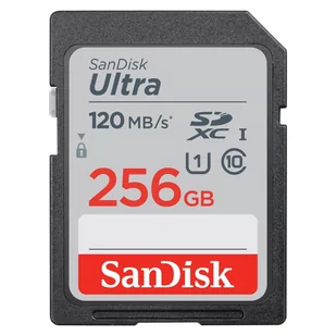 SANDISK Ultra, SDXC, 256 GB - Karty pamięci - miniaturka - grafika 1