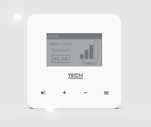 TECH Sterowniki Bezprzewodowy extender biały EX-01 Tech Sterowniki