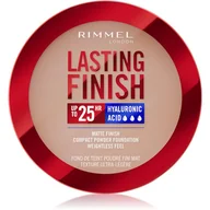 Podkłady do twarzy - Rimmel London Lasting Finish 25H Compact Powder Foundation SPF20 podkład 7 g dla kobiet 006 Rose Vanilla - miniaturka - grafika 1