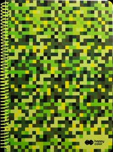 GDD Kołonotatnik B5/80K kratka Pixi 3 HAPPY COLOR - - Zeszyty szkolne - miniaturka - grafika 1