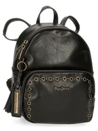 Plecaki - Pepe Jeans Plecak w kolorze czarnym - 20 x 25,5 x 10 cm - miniaturka - grafika 1