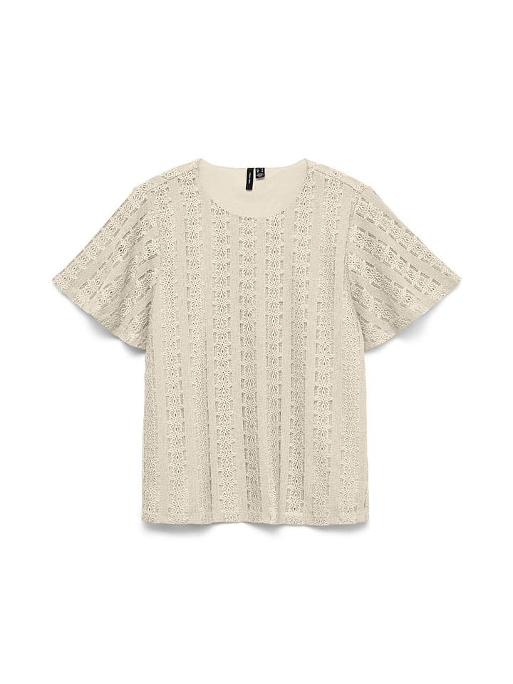 Vero Moda Bluzka w kolorze beżowym