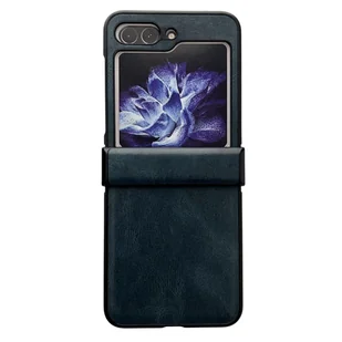 Pokrowiec König Design kompatybilny z Samsung Galaxy Z Flip5 5G - plastikowe, miękkie etui na telefon komórkowy w kolorze niebieskim - Etui i futerały do telefonów - miniaturka - grafika 1