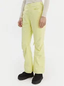 Spodnie narciarskie - Roxy Spodnie snowboardowe Backyard ERJTP03299 Żółty Tailored Fit - miniaturka - grafika 1