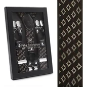 Dodatki do ubrań - SZELKI do Spodni Męskie w Pudełku PREMIUM Mocne Elastyczne od S do XXL - miniaturka - grafika 1