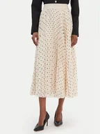 Spódnice - JOOP! Spódnica plisowana Salma2 30100095 Beżowy Regular Fit - miniaturka - grafika 1