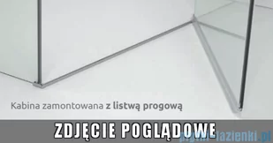 Radaway Essenza Black Kdj kabina 110x75cm prawa szkło przejrzyste 1385041-54-01R/1384049-01-01 - Kabiny prysznicowe Radaway Essenza Black Kdj kabina 110x75cm prawa szkło przejrzyste 1385041-54-01R/1384049-01-01 - Kabiny prysznicowe - miniaturka - grafika 6