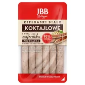 Kiełbasa i wędliny - JBB Bałdyga Kiełbaski białe koktajlowe 250 g - miniaturka - grafika 1