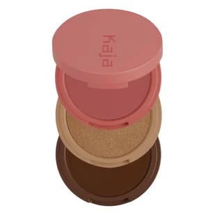 Kaja Play Bento Róż, rozświetlacz i bronzer do twarzy, 02 Cloud Latte - Bronzery i konturowanie twarzy - miniaturka - grafika 1