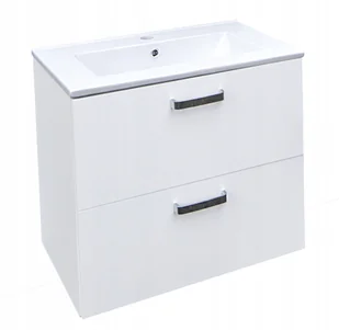 Szafka Toscania 80 cm biała pod umywalkę 80 cm - Szafki łazienkowe - miniaturka - grafika 1