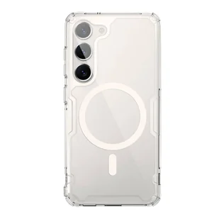 Nillkin Nature Pro Magnetic Case etui do Samsung Galaxy S23+ z MagSafe pancerny pokrowiec białe - Etui i futerały do telefonów - miniaturka - grafika 1