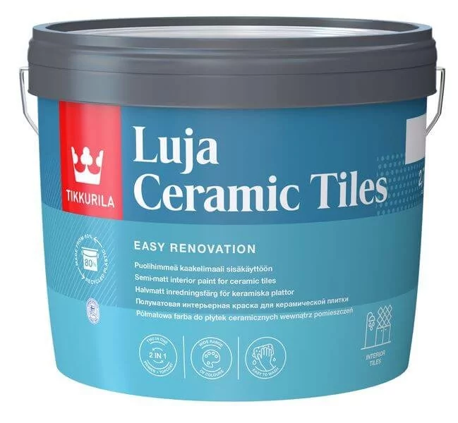 Farba do płytek Tikkurila Luja Ceramic Tiles baza A 2,7l