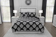 Pościel - Faro, Pościel ekskluzywna bawełna 140x200+70x90 Glamour 007 - miniaturka - grafika 1