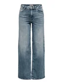 Spodenki damskie - ONLY Dżinsy - Comfort fit - w kolorze niebieskim - miniaturka - grafika 1