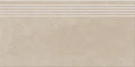 Płytki ceramiczne - Opoczno Stopnica Ares beige mat rectified 29,8x59,8 - miniaturka - grafika 1