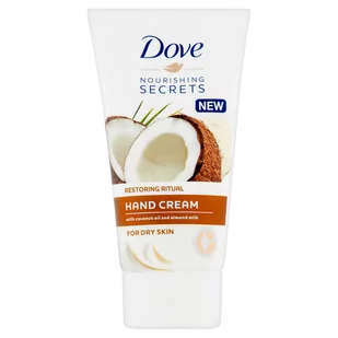 Dove Nourishing Secrets Restoring Ritual odżywczy krem do rąk z olejkiem kokosowym i mleczkiem migdałowym, 75 ml - Kremy i maski do rąk - miniaturka - grafika 1