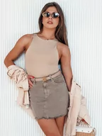 Spódnice - Spódnica TRENDSTAR beżowa Dstreet CY0457-XS - miniaturka - grafika 1